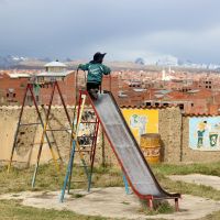 7 aprile. La Paz, Bolivia