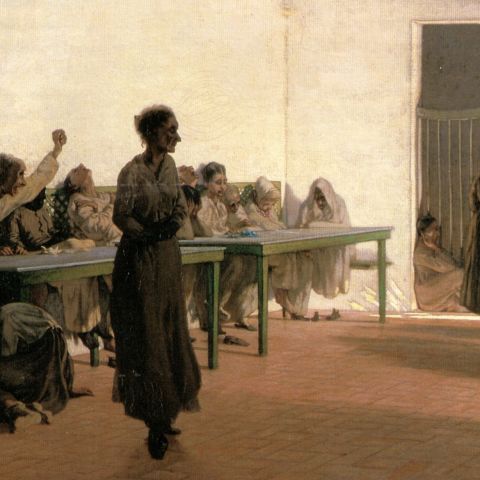 Un filo per attraversare la follia del mondo